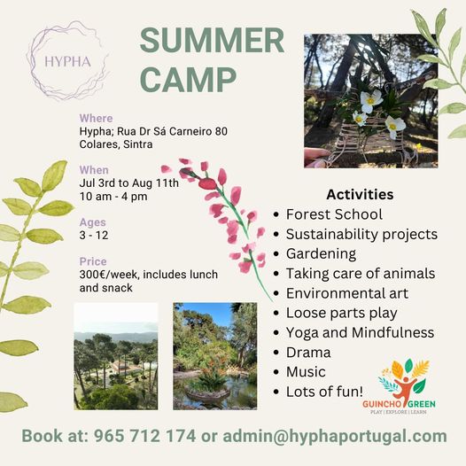 SUMMER CAMP
 Hypha Summer camp provides opportunities for children to connect wi...
