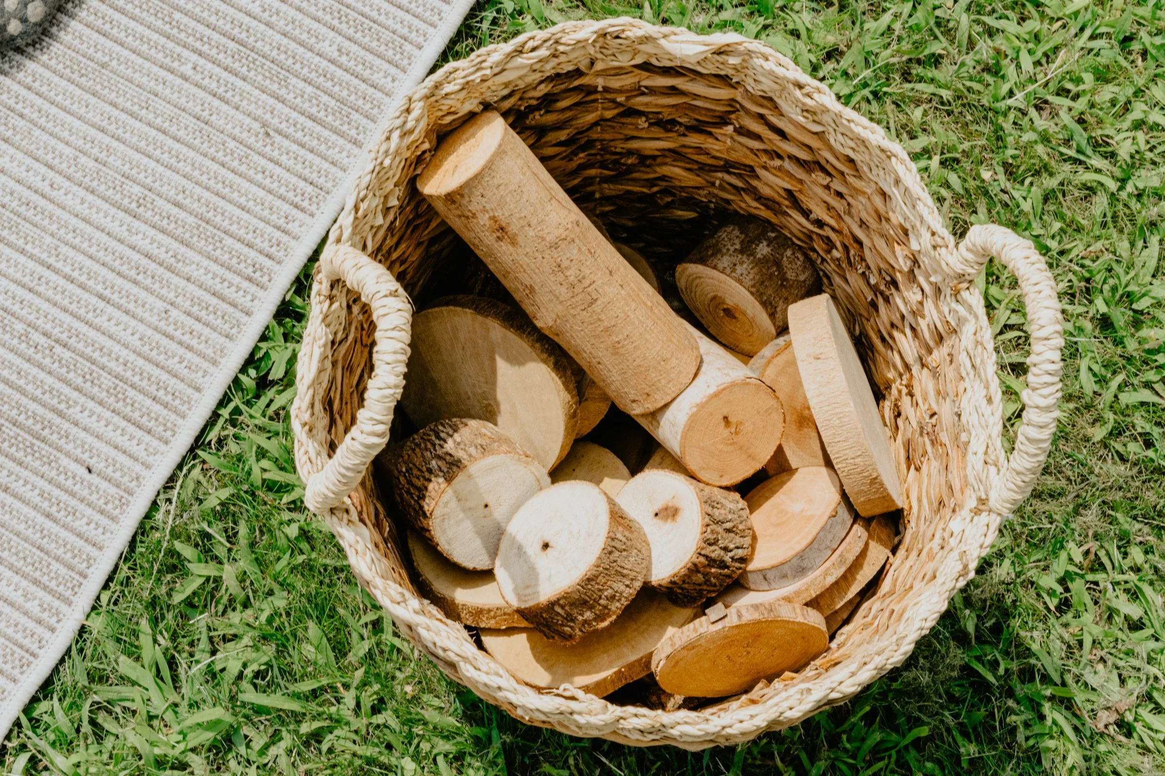 hypha pp fig wood basket